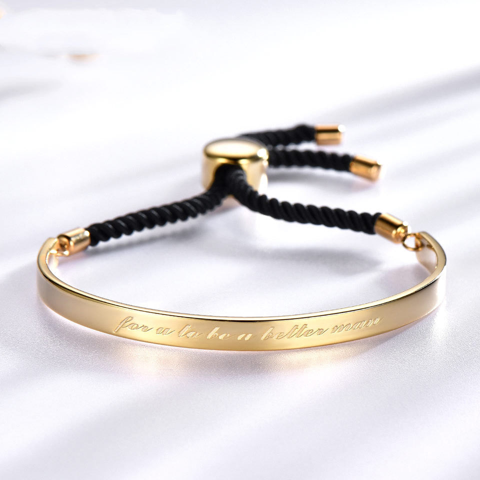 Bracelet Anniversary Bracelet Lady Braided