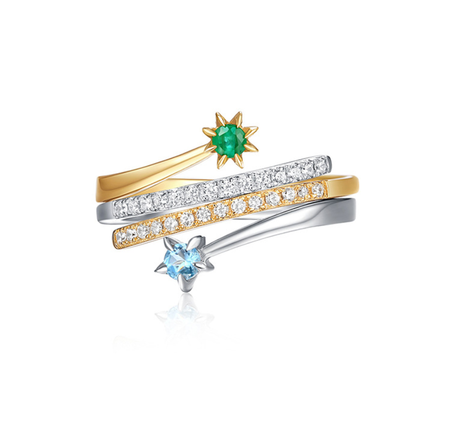 Personalized color matching ring