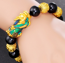 Load image into Gallery viewer, New Arrival change color pixiu bracelets Sand gold bracelet for Men