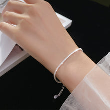 Load image into Gallery viewer, Korean Version Of Sweet Row Diamond Sparkling Bracelet