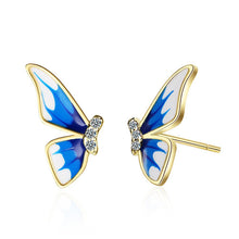 Load image into Gallery viewer, Butterfly Earrings Female Earrings New Style Small And Exquisite Earrings