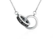 Load image into Gallery viewer, 925 Sterling Silver Women's Necklace With Diamond Necklace