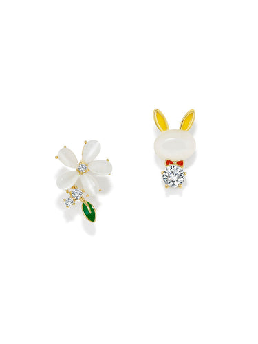Fashionable Exquisite Small Rabbit Earrings Earrings