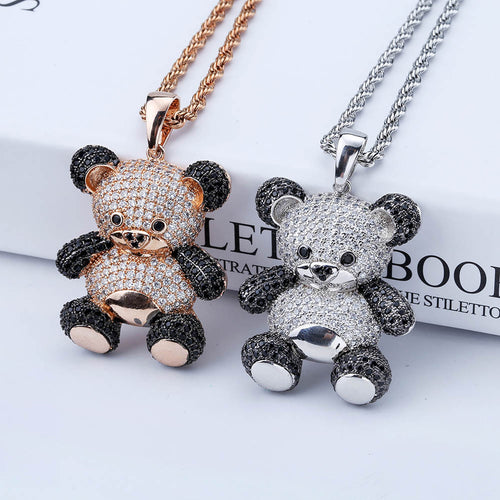 Cute cartoon panda necklace
