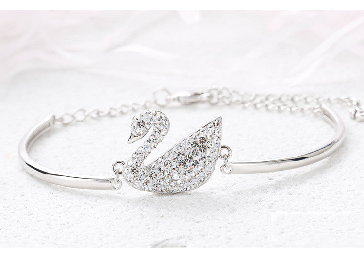 Fashion swan bracelet bracelet