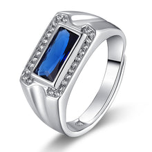 Load image into Gallery viewer, Adjustable Kyanite Ring for Men