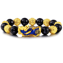 Load image into Gallery viewer, New Arrival change color pixiu bracelets Sand gold bracelet for Men