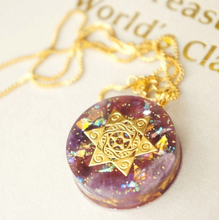 Load image into Gallery viewer, Radiation-proof amethyst necklace