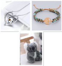 Load image into Gallery viewer, Cute koala necklace