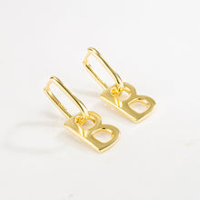 Load image into Gallery viewer, Vintage Letter B Earrings Earrings Cold Wind